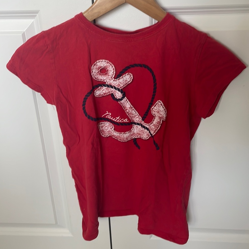 Nautica Anchor Tee Shirt Sz 12